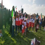 حضور جمعیت هلال احمر در مراسم سرود سلام فرمانده
