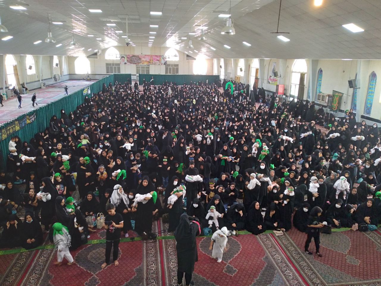 برگزاری همایش بزرگ شیرخوارگان حسینی در شهرستان بهار