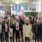 مردم شهید پرور شهر بهار در حمایت از حمله پهپادی و موشکی ایران به اسرائیل در مسجد النبی (ص) این شهر تجمع کردند
