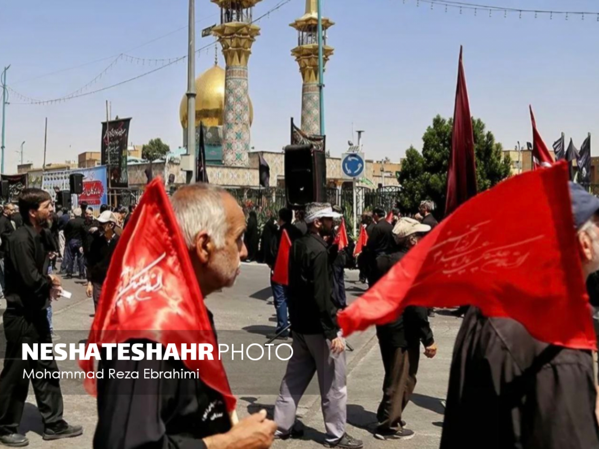 گزارش تصویری از اجتماع جاماندگان اربعین حسینی در همدان