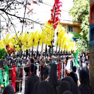 گزارش تصویری از عاشورای ۱۴۰۰ در شهر بهار
