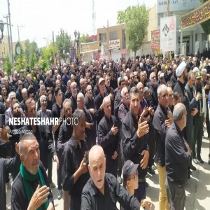 گزارش تصویری از تجمع عزاداران حسینی صبح روز تاسوعا