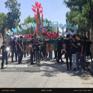 گزارش تصویری از عزاداری عاشورای حسینی در شهر بهار(قسمت اول)