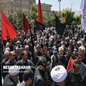 گزارش تصویری از اجتماع جاماندگان اربعین حسینی در همدان