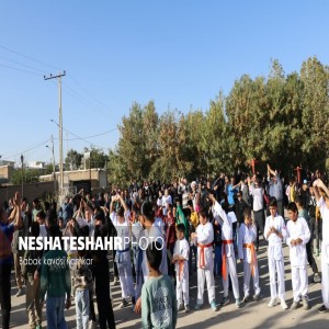 گزارش تصویری از برگزاری همایش پیاده روی خانوادگی در روستای حسام آباد(قسمت دوم)