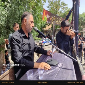گزارش تصویری از تجمع عزاداران حسینی صبح روز تاسوعا
