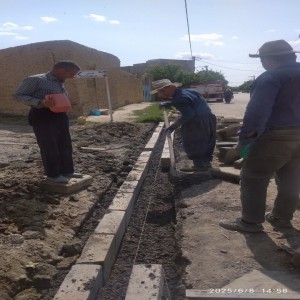 گزارش تصویری از عملکرد دهیاری روستای کوشک آباد شهرستان بهار/ سرمایه‌گذاری برای آبادانی