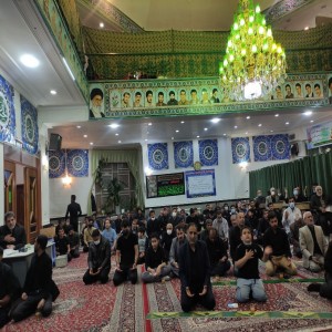 گزارش تصویری از مراسم احیای شب قدر در شهرستان بهار