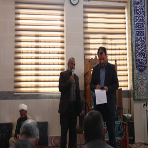 گزارش تصویری از مراسم افتتاحیه آسفالت ریزی معابر روستای حسام آباد و برگزاری میز خدمت در این روستا