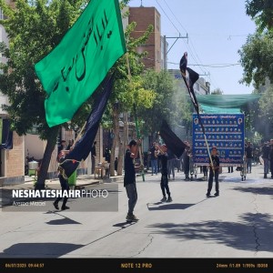 گزارش تصویری از عزاداری عاشورای حسینی در شهر بهار(قسمت اول)