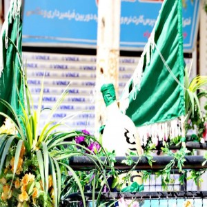 گزارش تصویری از مراسم روز شهادت امام سجاد(ع) در شهر بهار