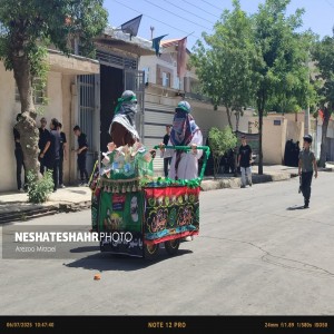 گزارش تصویری از عزاداری عاشورای حسینی در شهر بهار(قسمت اول)