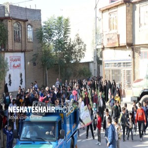 گزارش تصویری از برگزاری همایش پیاده روی خانوادگی در روستای حسام آباد(قسمت دوم)
