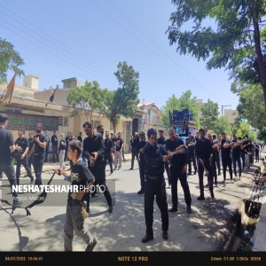 گزارش تصویری از عزاداری عاشورای حسینی در شهر بهار(قسمت اول)