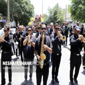 گزارش تصویری از مراسم روز سوم عاشورای حسینی در همدان