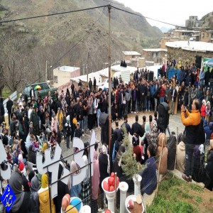 گزارش تصویری از برگزاری جشن بهارانه آئین نوروز رودخانه ها در روستای حیدره قاضی خان