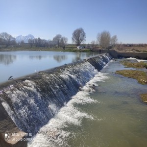 گزارش تصویری از ره گیری رودخانه سیمینه رود در سه آب بند از صالح آباد تا بهار