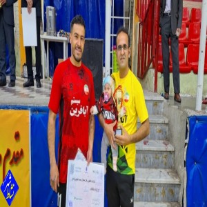 گزارش تصویری از آخرین شب از سومین دوره مسابقات فوتسال جام رمضان شهرستان بهار