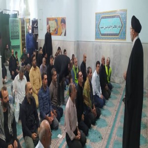 بازدید رئیس ستاد اقامه نماز جمعه استان همدان از موکب آیت الله بهاری