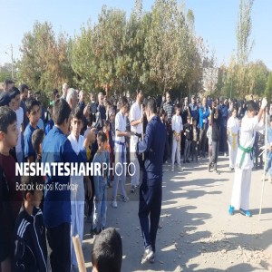 گزارش تصویری از برگزاری همایش پیاده روی خانوادگی در روستای حسام آباد(قسمت اول)