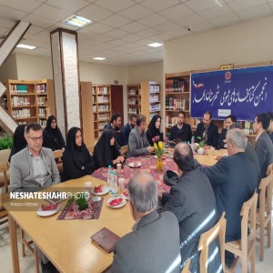 گزارش تصویری از بیست و یکمین سالروز تاسیس نهاد کتابخانه های عمومی کشور در کتابخانه آیت الله بهاری