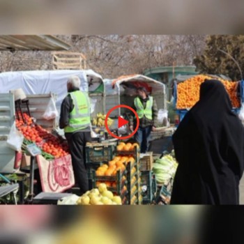 افتتاح شعبه اول بازارچه میوه وتره بار شهرداری بهار