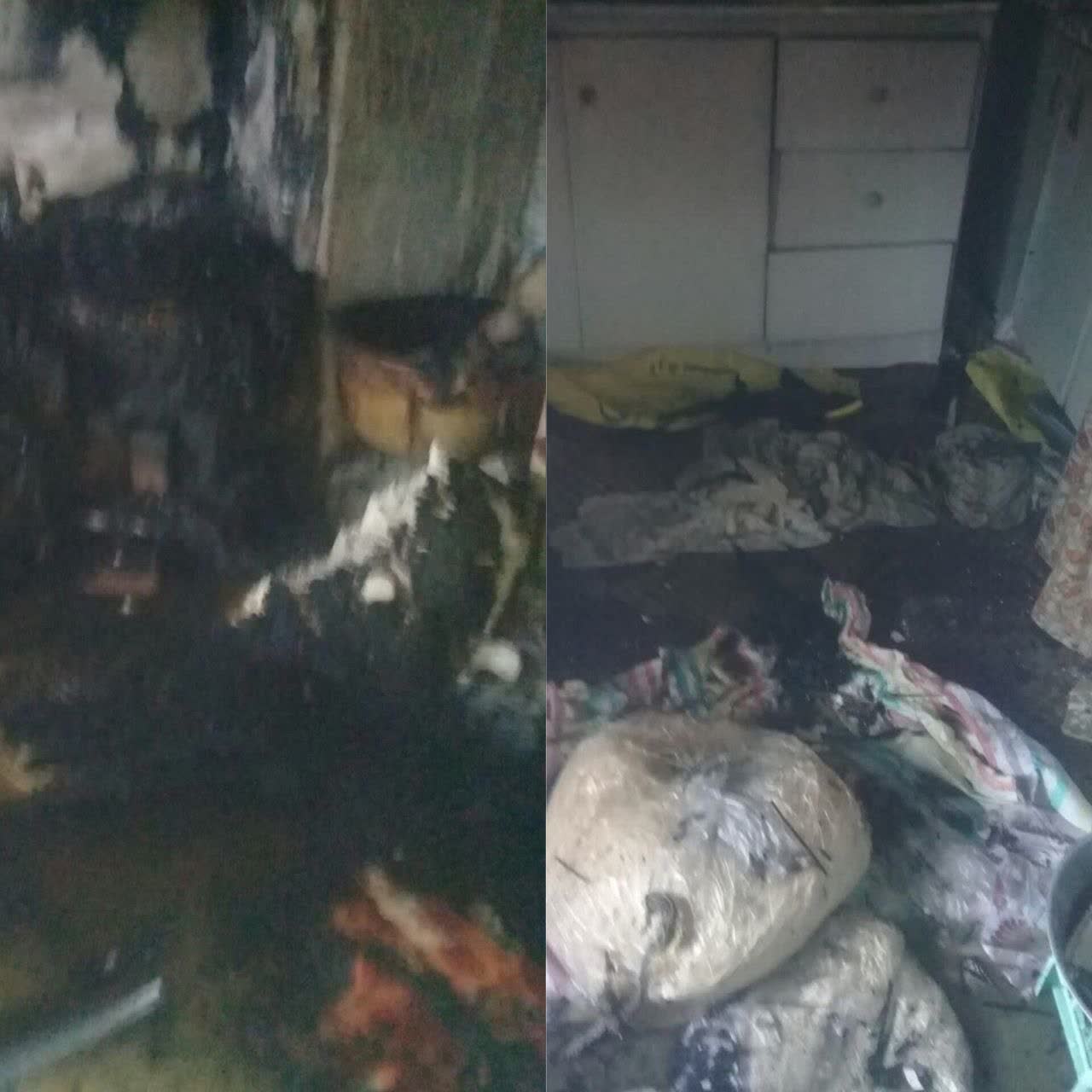 مهار آتش سوزی در منزل مسکونی توسط آتش نشانی شهرداری شهربهار