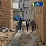 نهضت جدول‌گذاری و پروژه‌های عمرانی حسام‌آباد؛ ثمره همدلی مردم و دهیاری