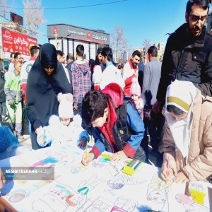 گزارش تصویری از شکوه حضور مردم بهار در راهپیمایی ۲۲ بهمن (بخش سوم)