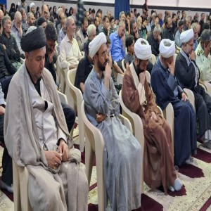گزارش تصویری از مراسم بزرگداشت اربعین شهدای اقتدار در مصلی امام خمینی(ره) شهر لالجین (قسمت اول)