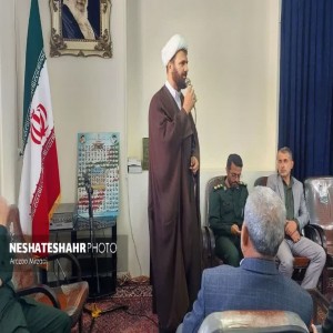 گزارش تصویری از دیدار جمعی از نیروهای مسلح و رزمندگان دفاع مقدس با امام جمعه شهر بهار