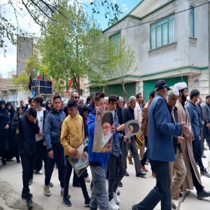 گزارش تصویری از حضور گسترده مردم شهرستان بهار در برگزاری راهپیمایی روز جهانی قدس