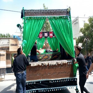 گزارش تصویری از عزاداری سومین روز از شهادت امام حسین(ع) در شهر بهار