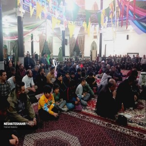 گزارش تصویری از برگزاری جشن ولادت امام علی (ع) و روز پدر در مسجد امام حسین (ع) شهر بهار
