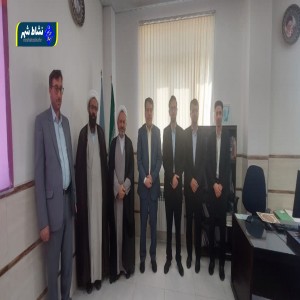 گزارش تصویری از مراسم تودیع و معارفه رئیس حوزه قضایی بخش لالجین