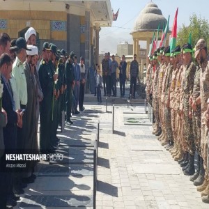 گزارش تصویری از دیدار جمعی از نیروهای مسلح و رزمندگان دفاع مقدس با امام جمعه شهر بهار