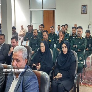 گزارش تصویری از دیدار جمعی از نیروهای مسلح و رزمندگان دفاع مقدس با امام جمعه شهر بهار