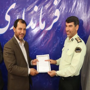 تجلیل فرماندار بهار از نیروی انتظامی به مناسبت هفته فراجا