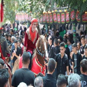 گزارش تصویری از مراسم عزاداری سومین روز از شهادت امام حسین (ع) و یارانش