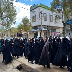 گزارش تصویری از حضور گسترده مردم شهرستان بهار در برگزاری راهپیمایی روز جهانی قدس