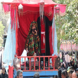 گزارش تصویری از مراسم عزاداری سومین روز از شهادت امام حسین (ع) و یارانش