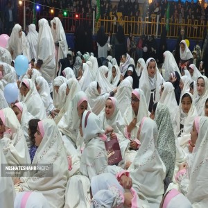 گزارش تصویری از برگزاری جشن دهه کرامت با عنوان از "ماه تا خورشید"  در سالن ورزشی امیرالمؤمنین بهار