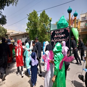 گزارش تصویری از عزاداری سومین روز از شهادت امام حسین(ع) در شهر بهار