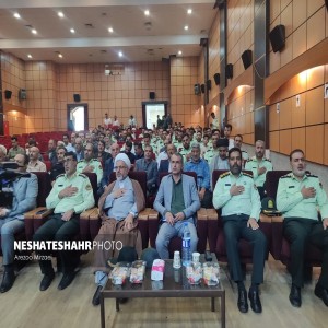 گزارش تصویری از آیین تکریم و معارفه فرمانده و جانشین فرمانده انتظامی شهرستان بهار