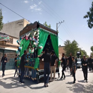 گزارش تصویری از عزاداری سومین روز از شهادت امام حسین(ع) در شهر بهار