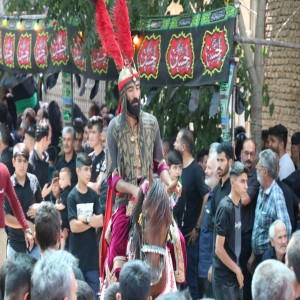 گزارش تصویری از مراسم عزاداری سومین روز از شهادت امام حسین (ع) و یارانش