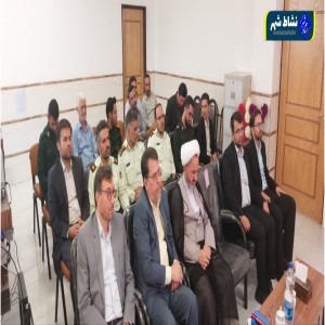 گزارش تصویری از مراسم تودیع و معارفه رئیس حوزه قضایی بخش لالجین