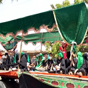 گزارش تصویری از عزاداری سومین روز از شهادت امام حسین(ع) در شهر بهار