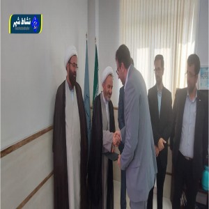 گزارش تصویری از مراسم تودیع و معارفه رئیس حوزه قضایی بخش لالجین