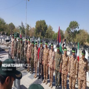 گزارش تصویری از دیدار جمعی از نیروهای مسلح و رزمندگان دفاع مقدس با امام جمعه شهر بهار